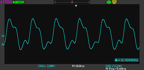 Atten ADS1102CML 32Mhz signal